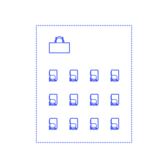 Layouts Classrooms Grid Single Tablet Craft Design Svg File, Free Vectors File
